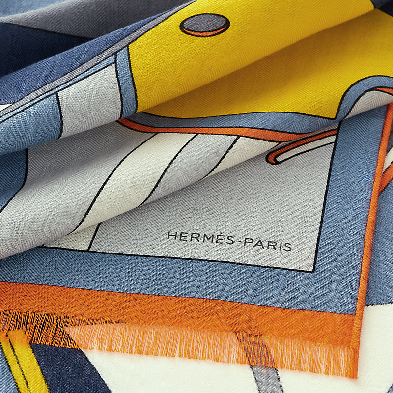 レクタングル 63×180 cm 《セル/無秩序》 | Hermès - エルメス-公式サイト